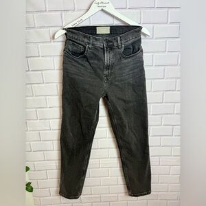 Everlane The Cheeky women black Jean Crop - Size 27